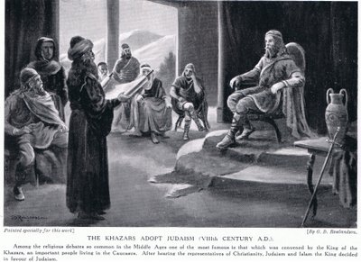 The Khazars adopt Judaism VIII century AD by George Derville Rowlandson